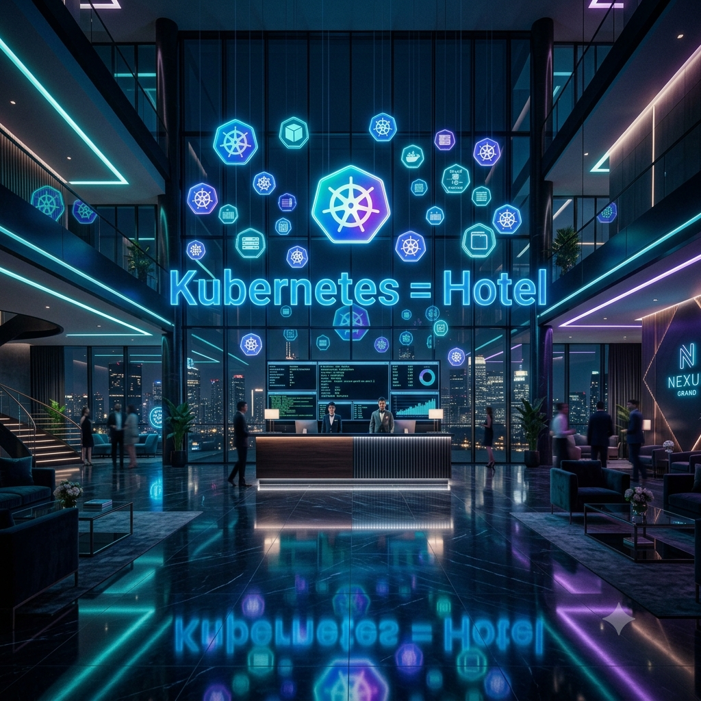 If Kubernetes Was a Hotel — The Simplest Explanation You'll Ever Read
